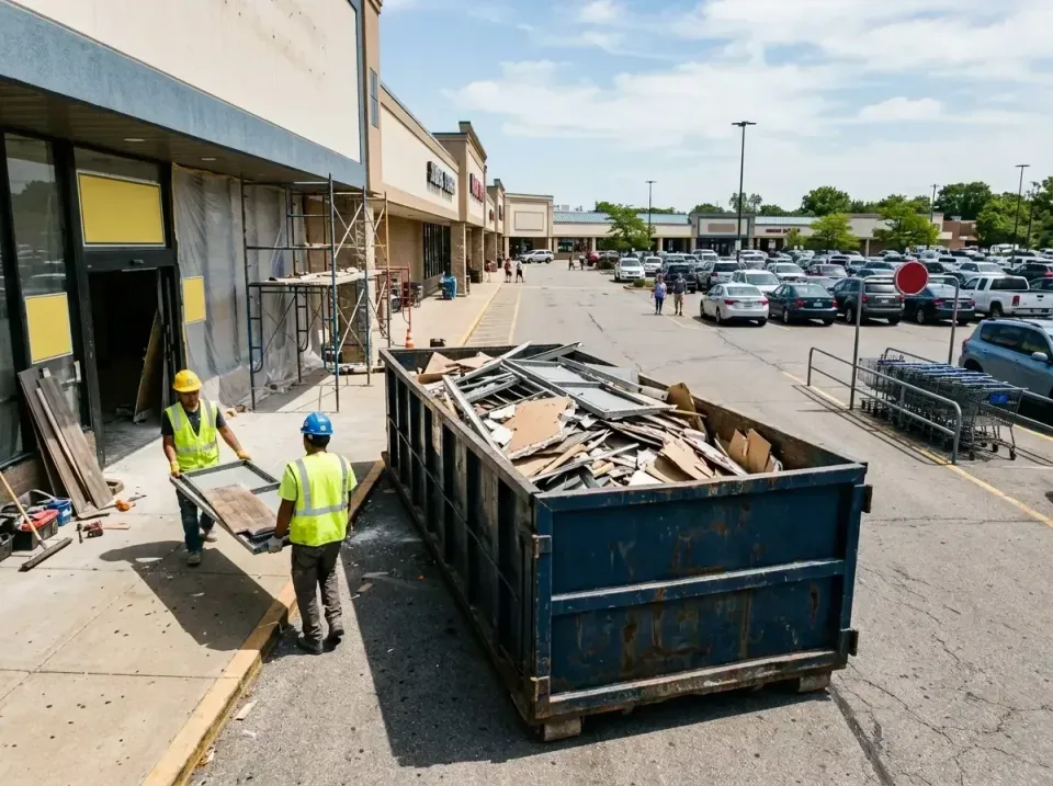 retail-store-renovation-debris-003 — frequently asked questions, Roll-off Dumpster Rentals in Richardson, TX